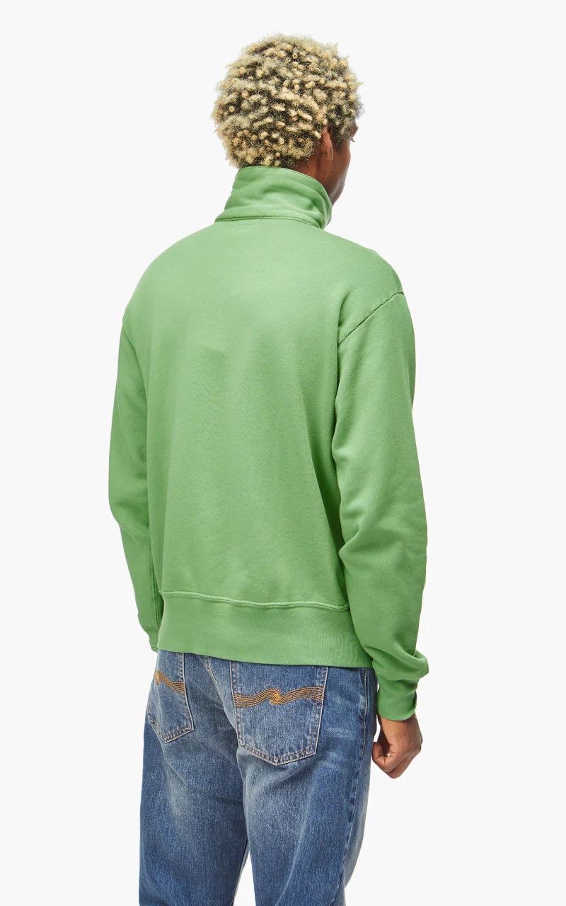 Lady White Co. Quarter Zip Sweatshirt Faded Green - Image 5