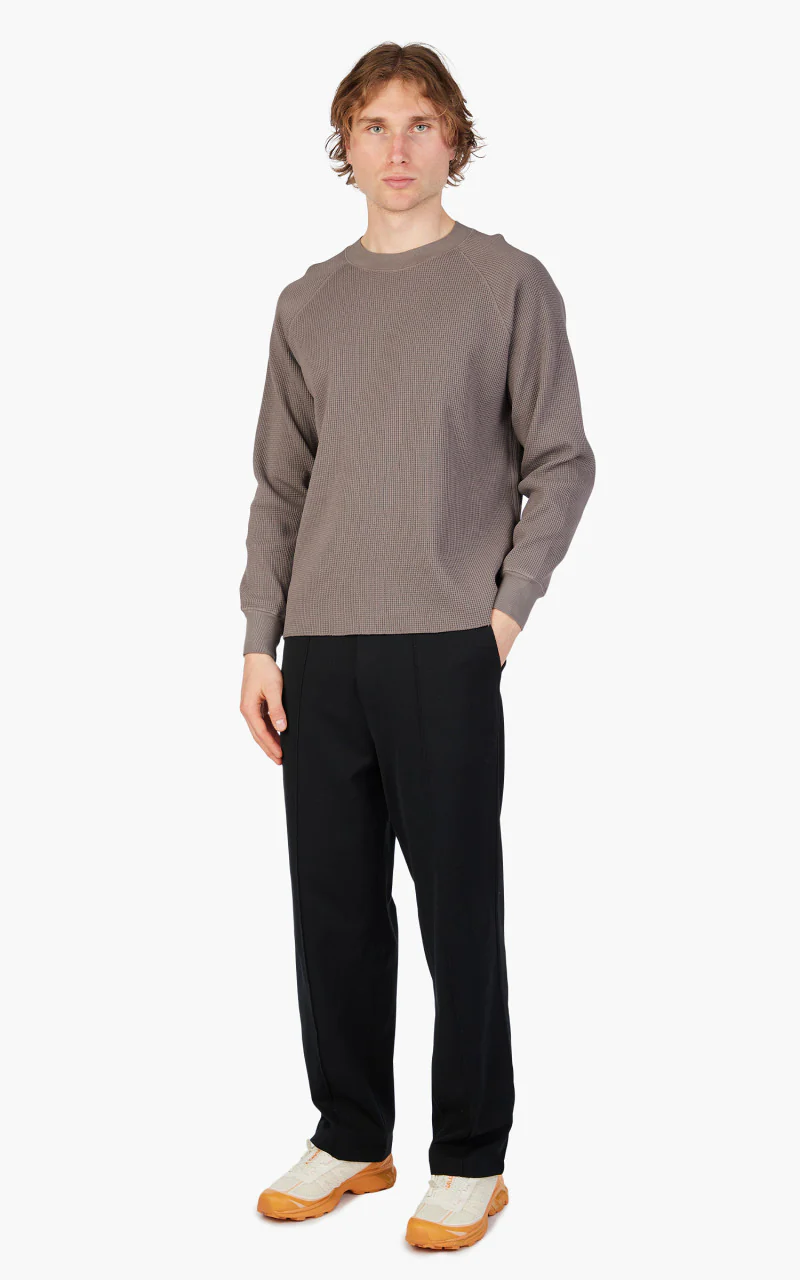 Lady White Co. Raglan Thermal Dust Grey - Image 2
