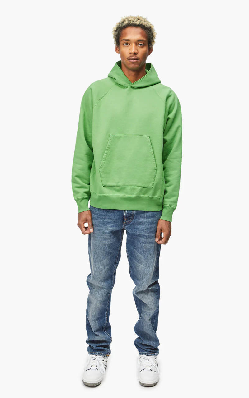 Lady White Co. Super Weighted Hoodie Bright Green - Image 2