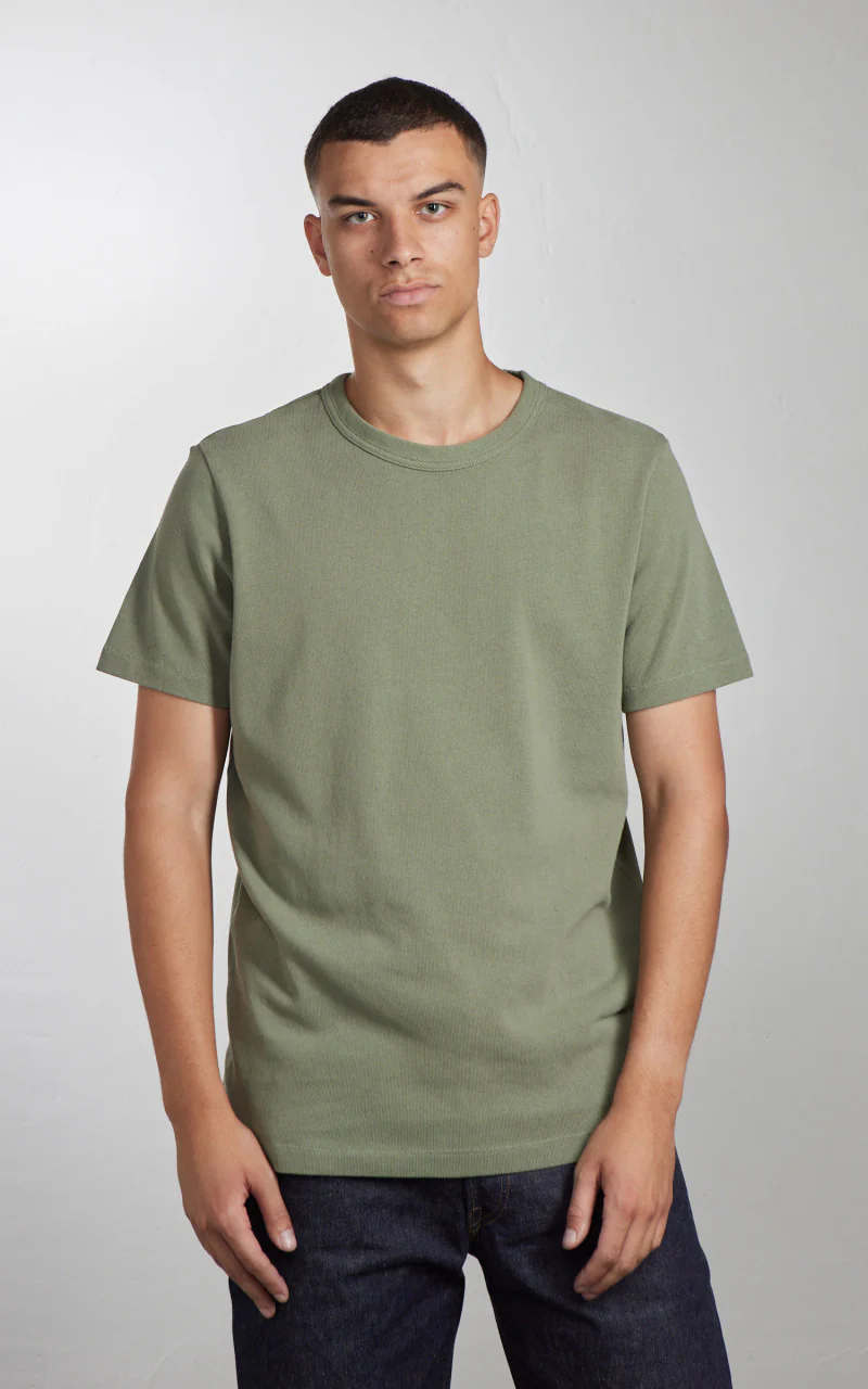 Lee 101 101 Core Tee Olive Stone - Image 2