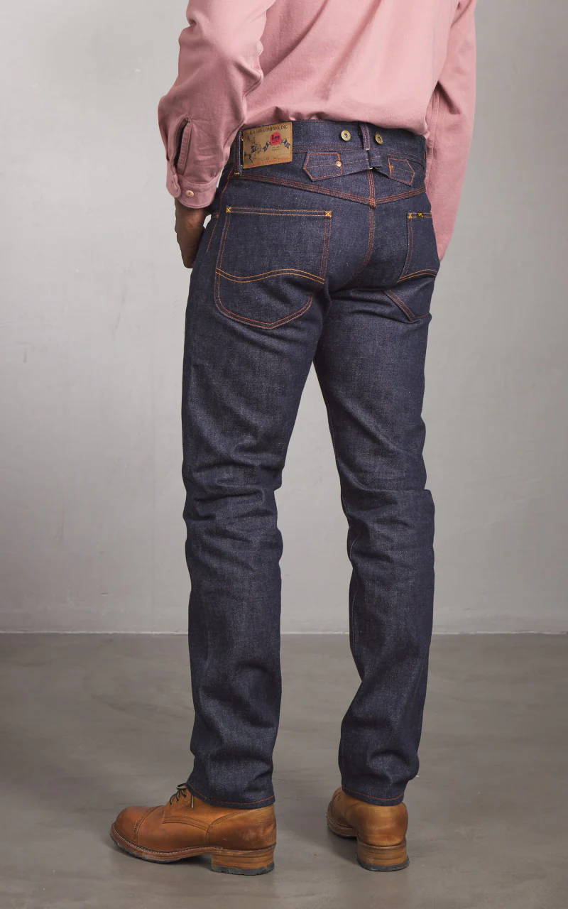 Lee 101 101 Cowboy Pant Dry Selvedge Indigo 15oz - Image 2