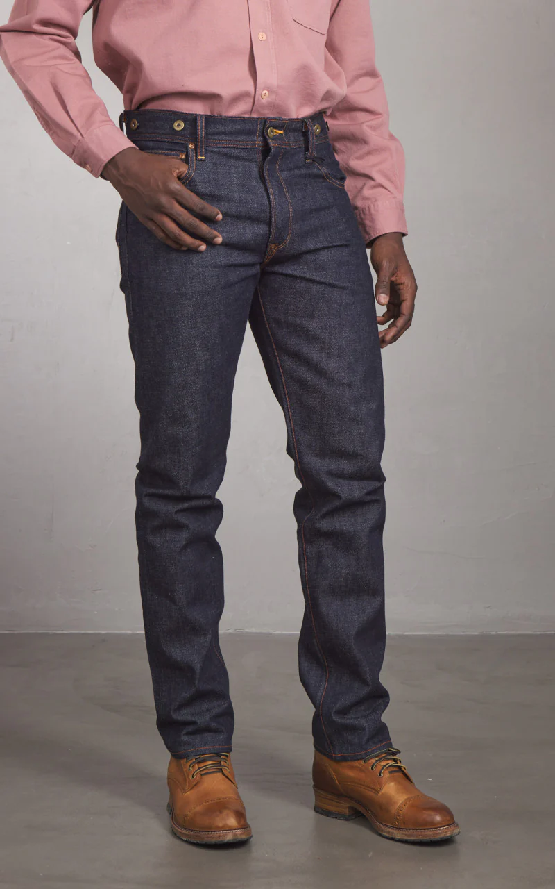 Lee 101 101 Cowboy Pant Dry Selvedge Indigo 15oz - Image 4