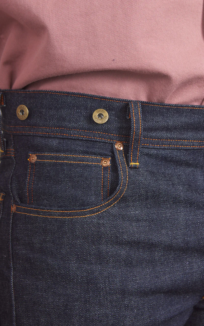Lee 101 101 Cowboy Pant Dry Selvedge Indigo 15oz - Image 5