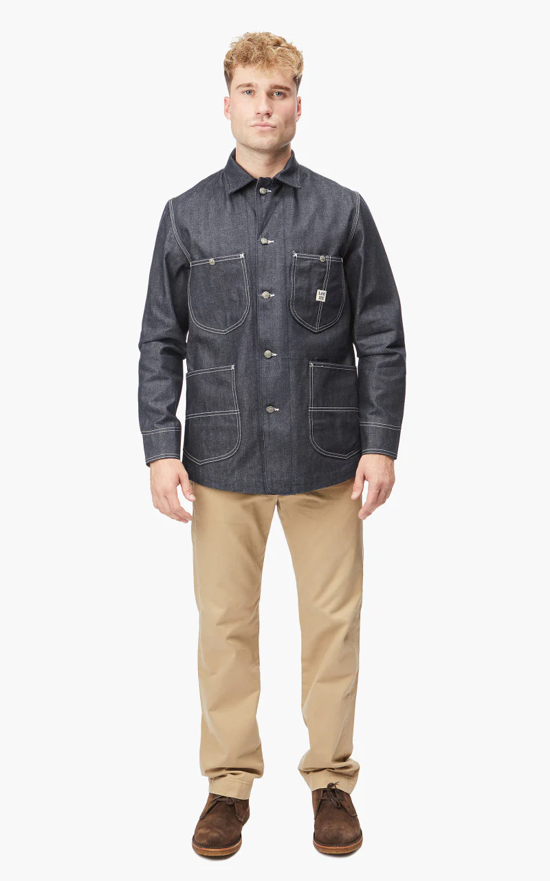 Lee 101 101 Loco Jacket Dry Selvedge Indigo - Image 2