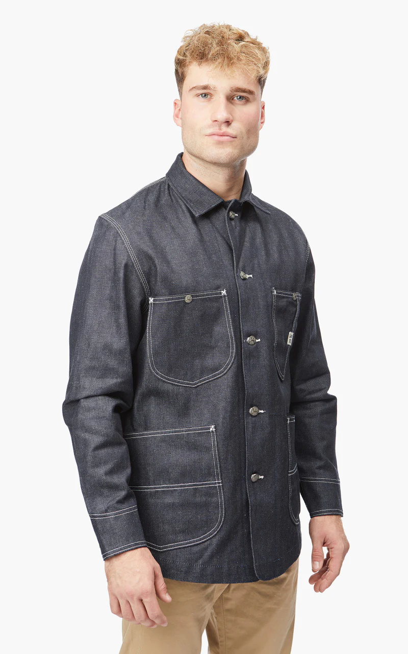 Lee 101 101 Loco Jacket Dry Selvedge Indigo - Image 4