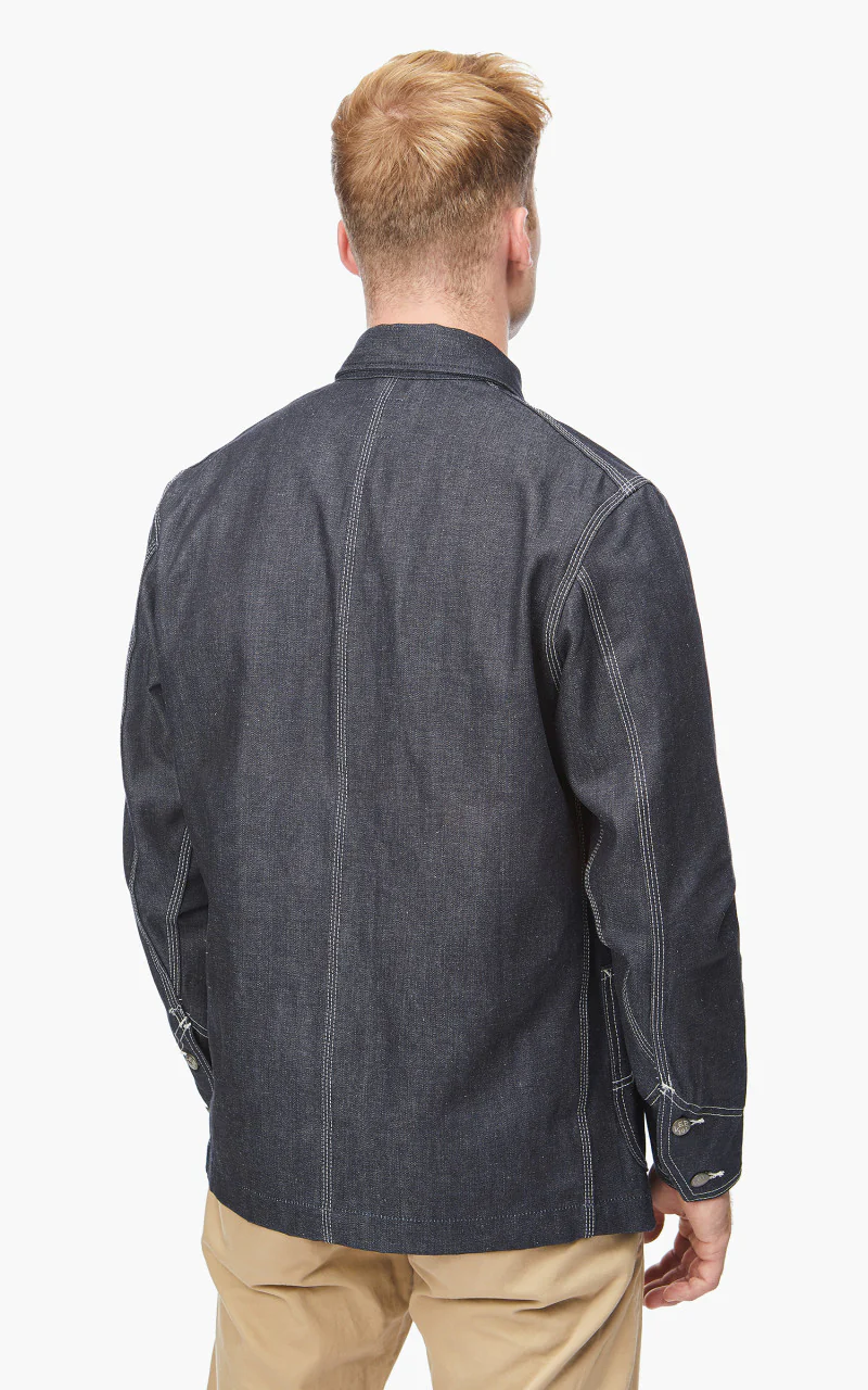Lee 101 101 Loco Jacket Dry Selvedge Indigo - Image 5