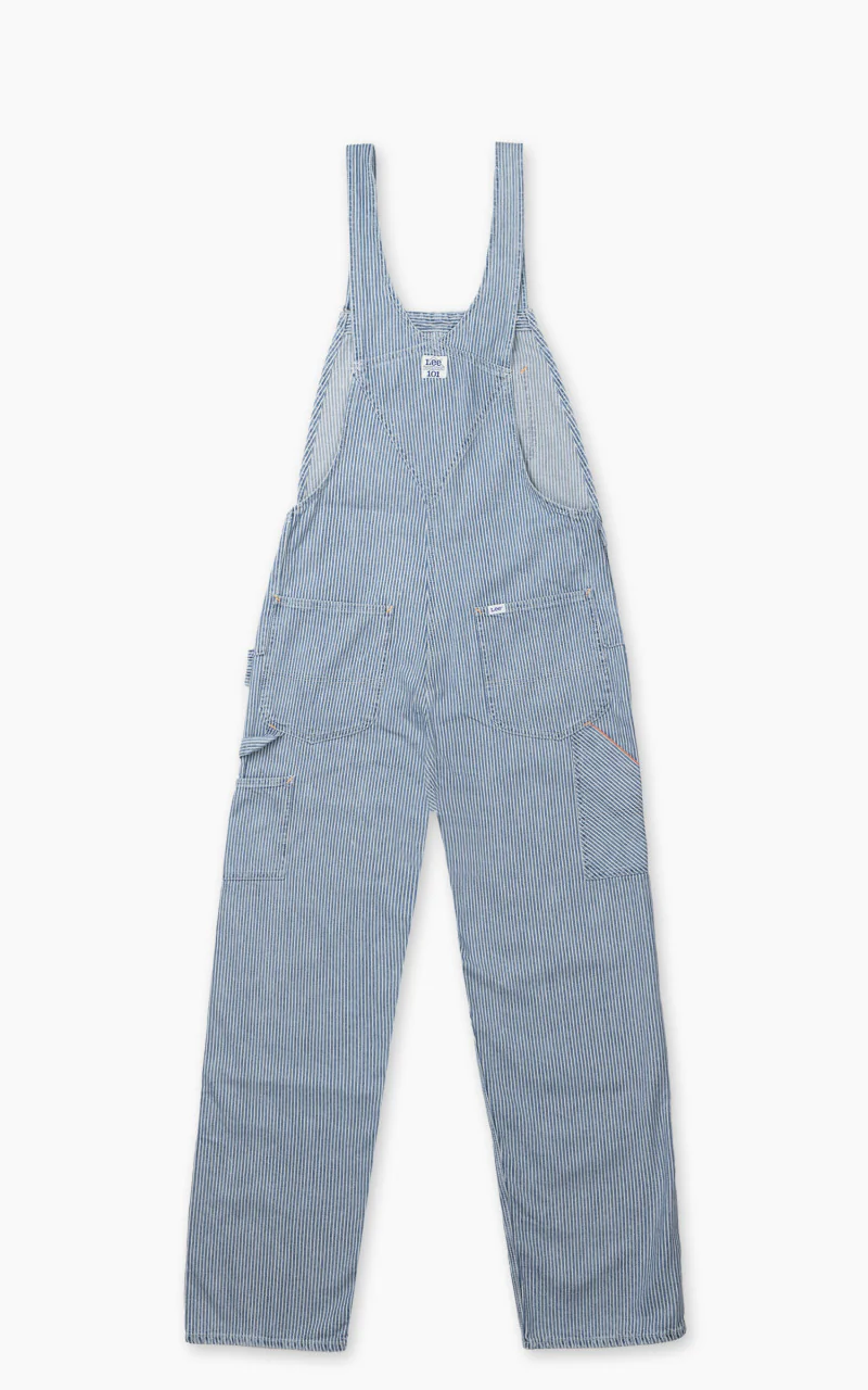 Lee 101 101 Painters Bib Overall Railroad Stripe - Image 2