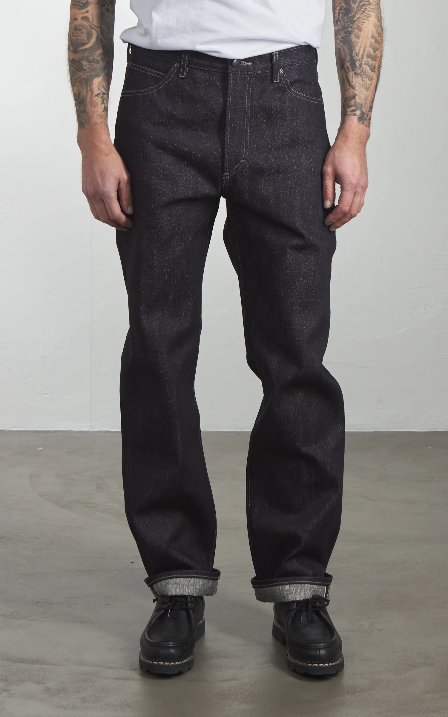 Lee 101 101 R Relaxed Jeans Selvedge Dry Heavyweight Blue 17oz - Image 2