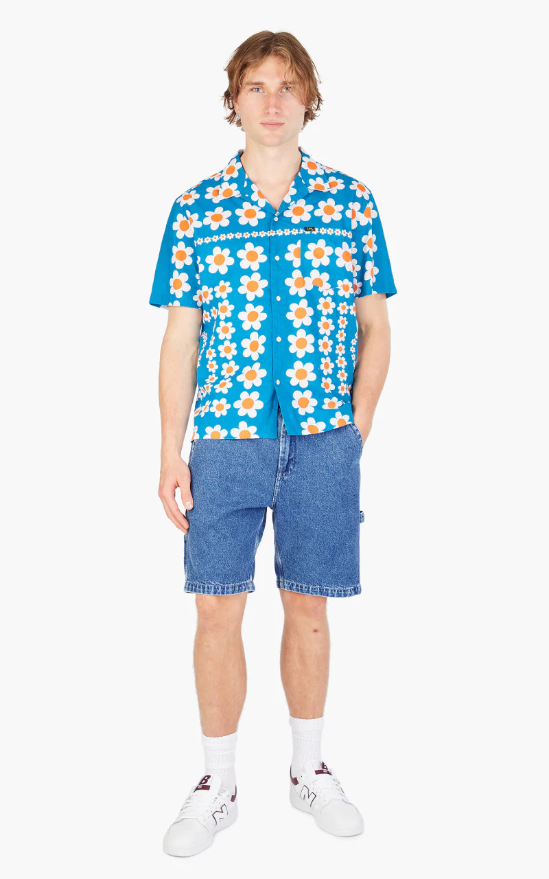 Lee 101 101 Resort Shirt Orange Crush - Image 2