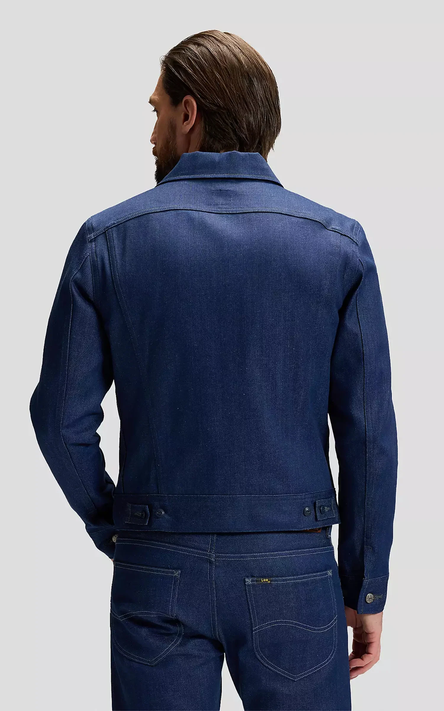 Lee 101 101 Rider Jacket Dry Red Cast 11.75oz - Image 3