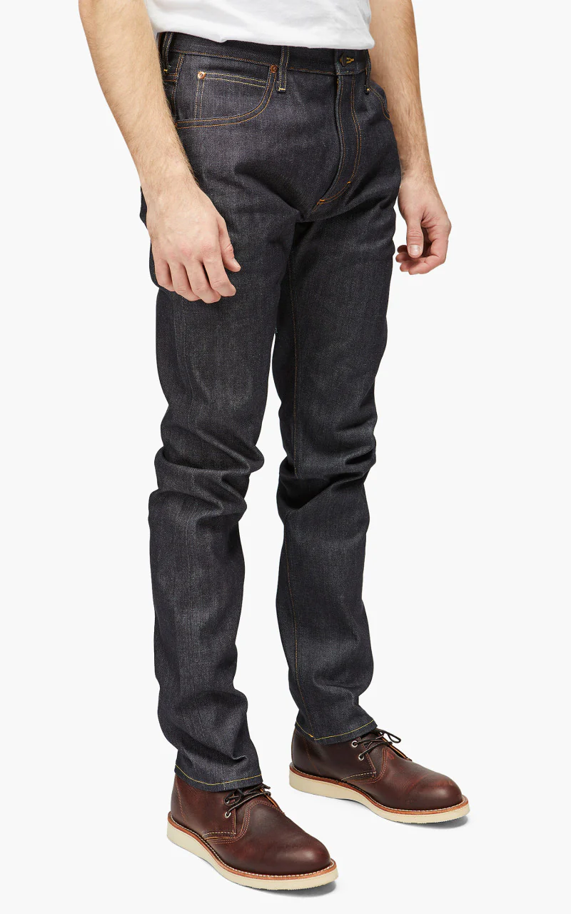 Lee 101 101 Rider Jeans Dry Selvedge Indigo 13.75oz - Image 5