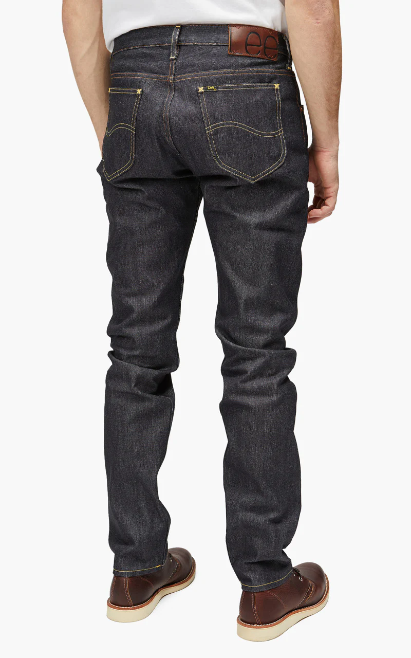 Lee 101 101 Rider Jeans Dry Selvedge Indigo 13.75oz - Image 6