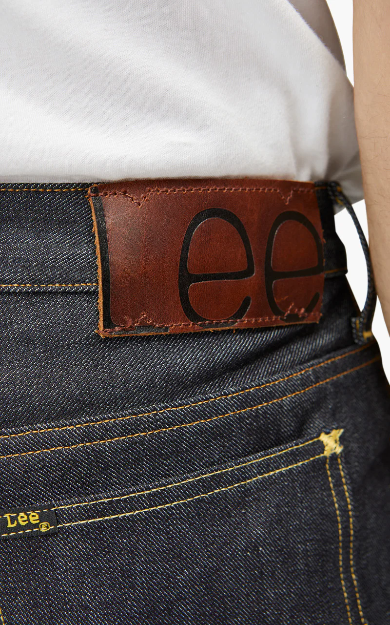 Lee 101 101 Rider Jeans Dry Selvedge Indigo 13.75oz - Image 7