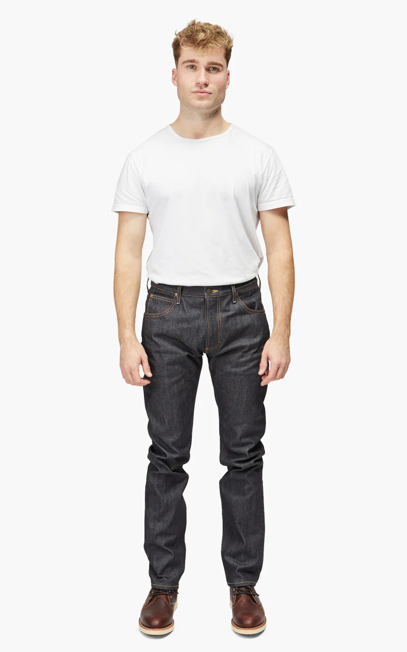 Lee 101 101 Rider Jeans Dry Selvedge Indigo 15oz - Image 2