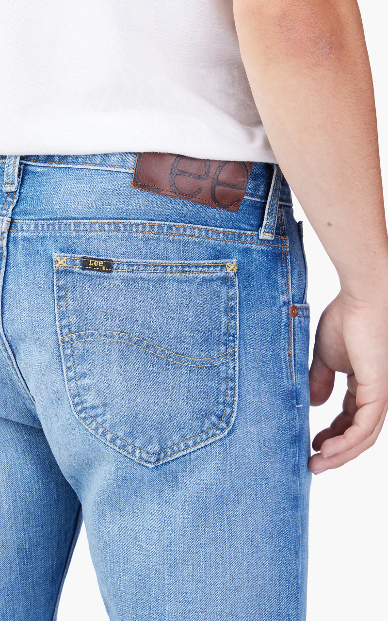 Lee 101 101 Rider Jeans Selvedge Denim Oliver - Image 6