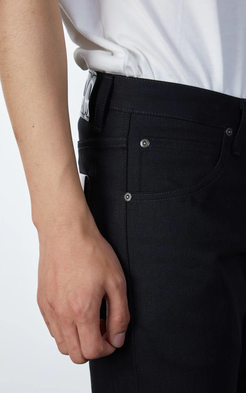 Lee 101 101 S Jeans Dry Black Selvedge 13oz - Image 7