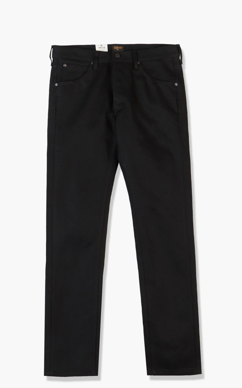 Lee 101 101 S Jeans Dry Selvedge Black 14oz