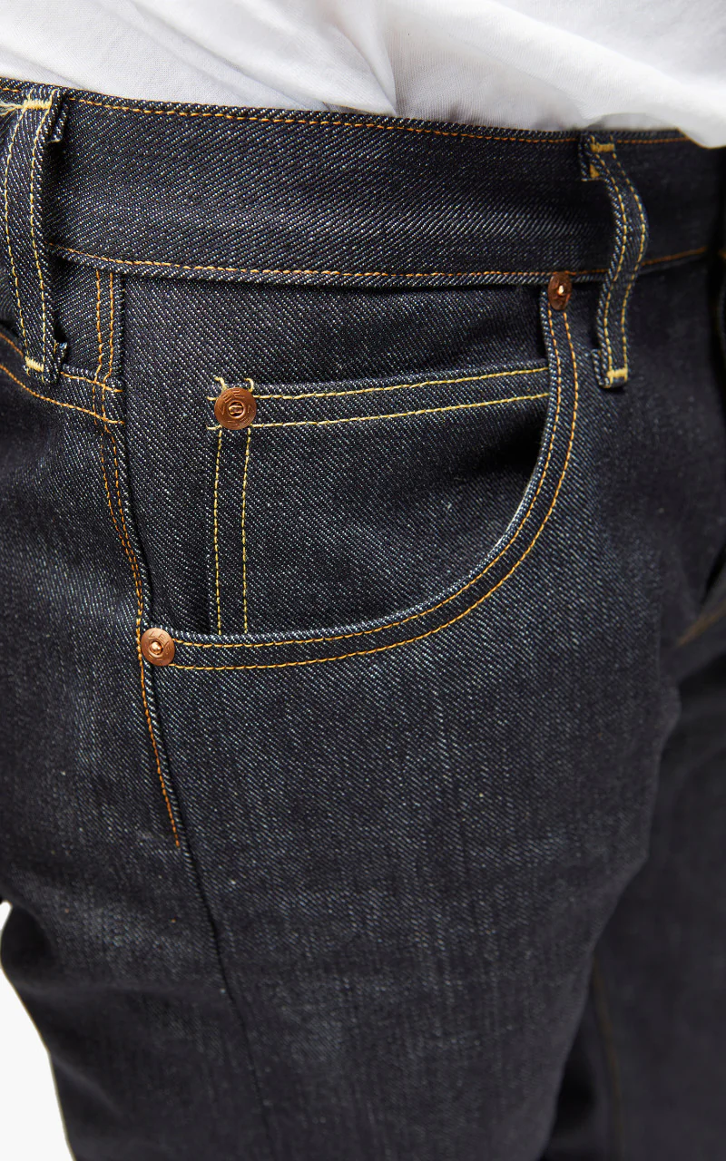 Lee 101 101 S Jeans Dry Selvedge Indigo 13.75oz - Image 3