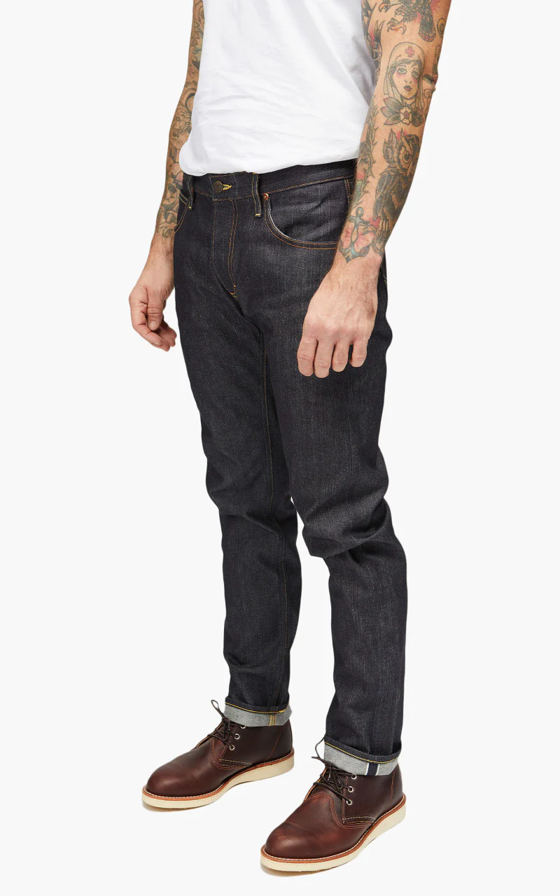 Lee 101 101 S Jeans Dry Selvedge Indigo 13.75oz - Image 4