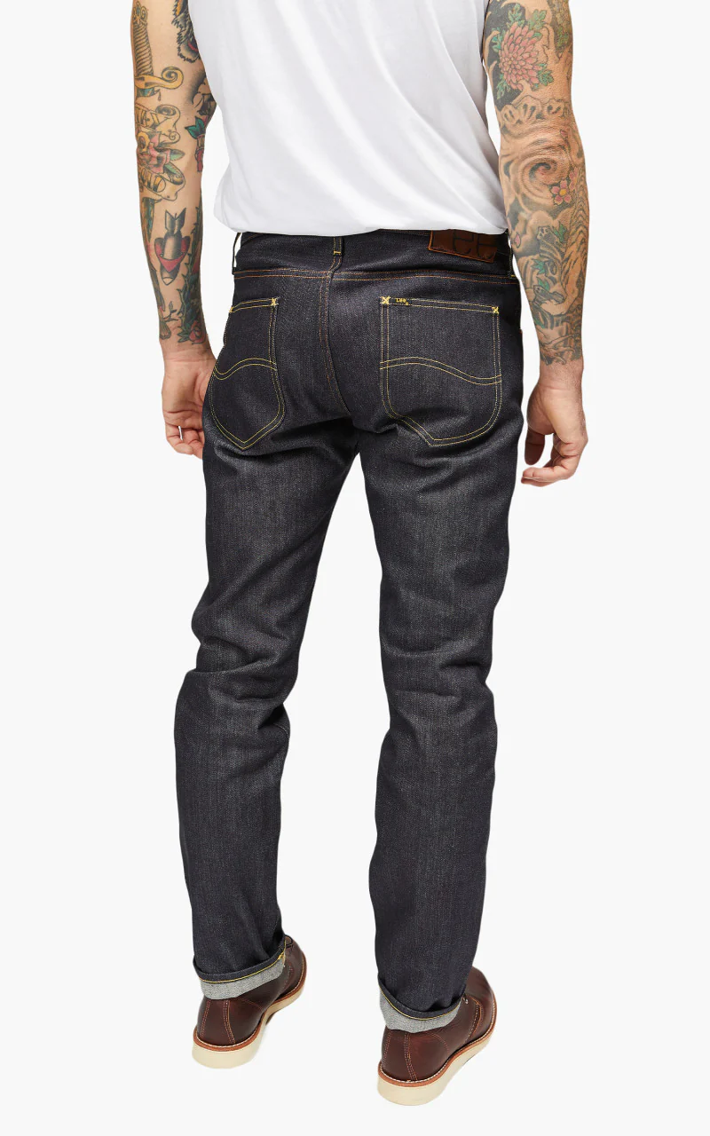 Lee 101 101 S Jeans Dry Selvedge Indigo 13.75oz - Image 6