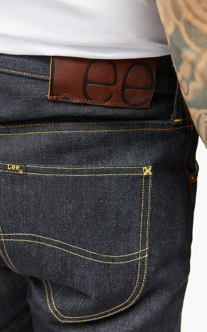 Lee 101 101 S Jeans Dry Selvedge Indigo 13.75oz - Image 7