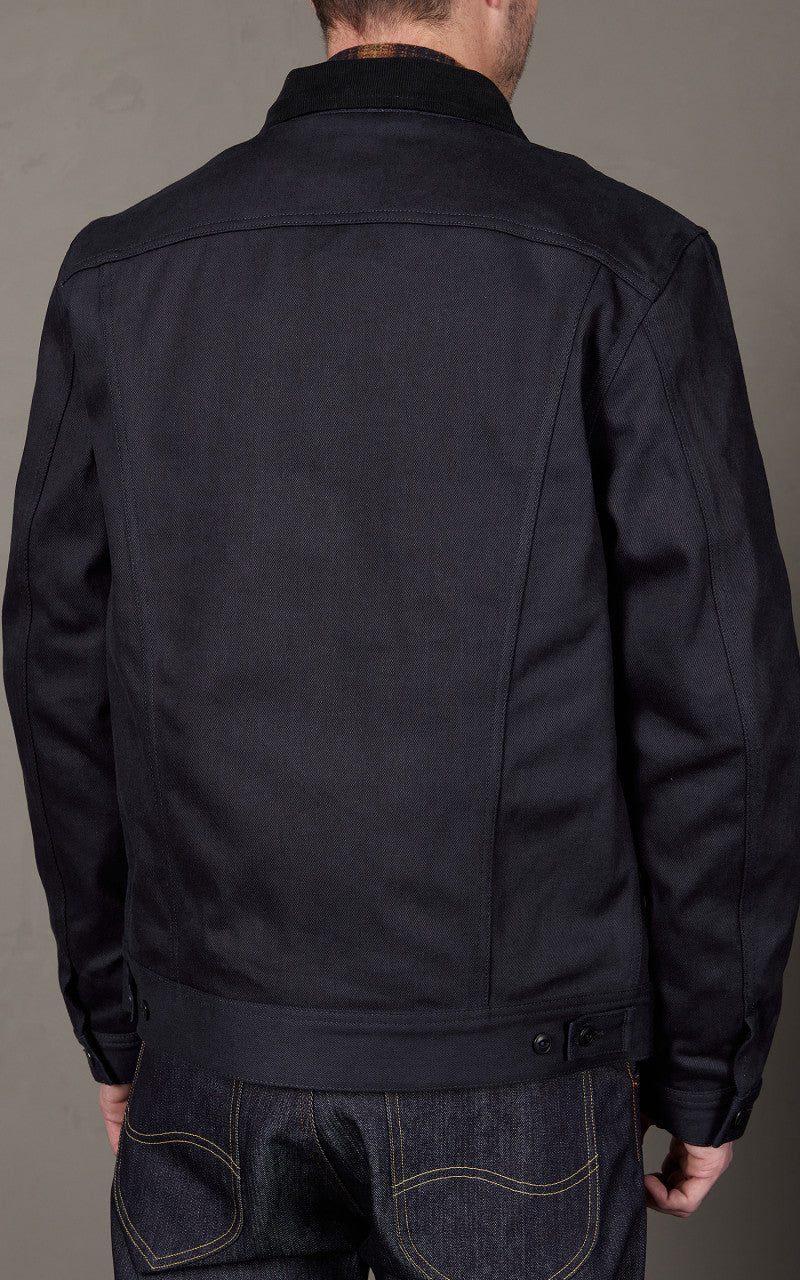 Lee 101 101 Storm Rider Jacket Blanket Lined Dry Indigo 13oz - Image 5