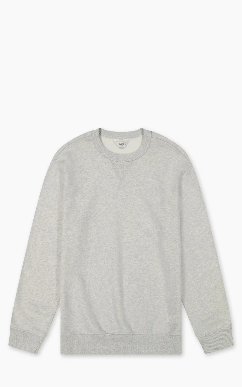 Lee 101 101 Sweatshirt Sharp Grey Mele