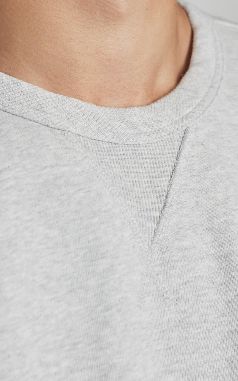 Lee 101 101 Sweatshirt Sharp Grey Mele - Image 3