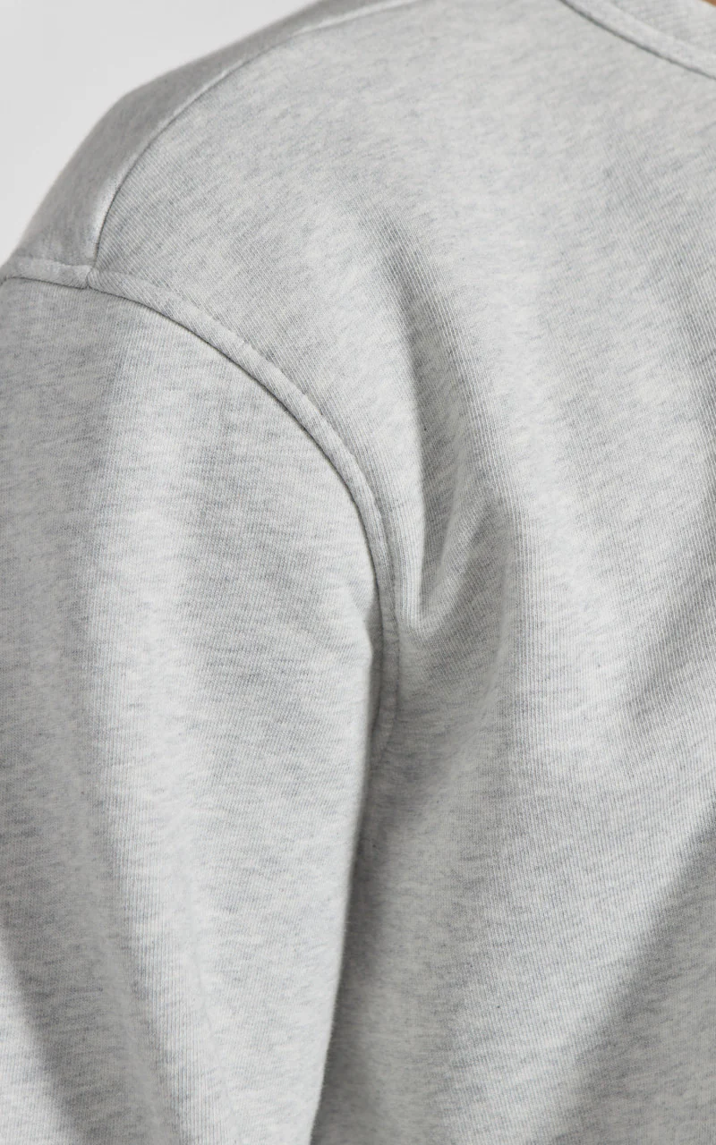 Lee 101 101 Sweatshirt Sharp Grey Mele - Image 4