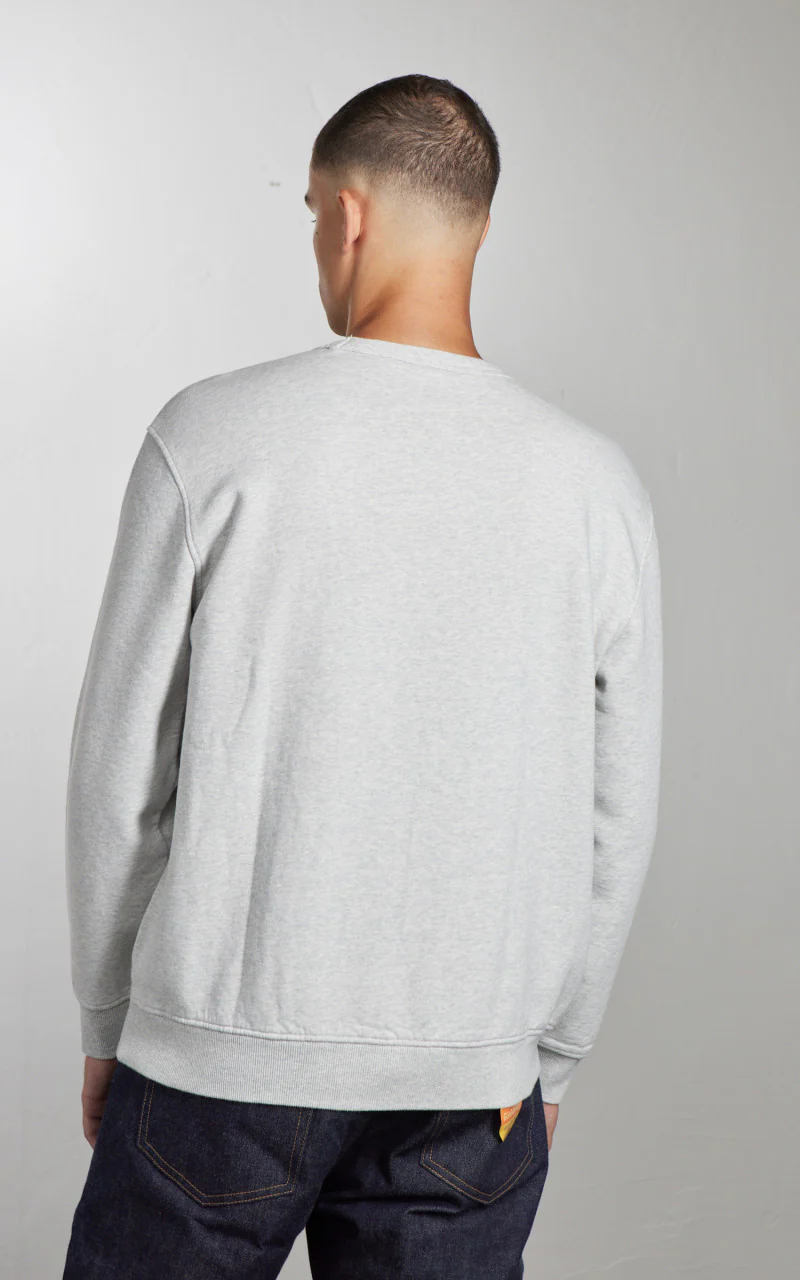 Lee 101 101 Sweatshirt Sharp Grey Mele - Image 5