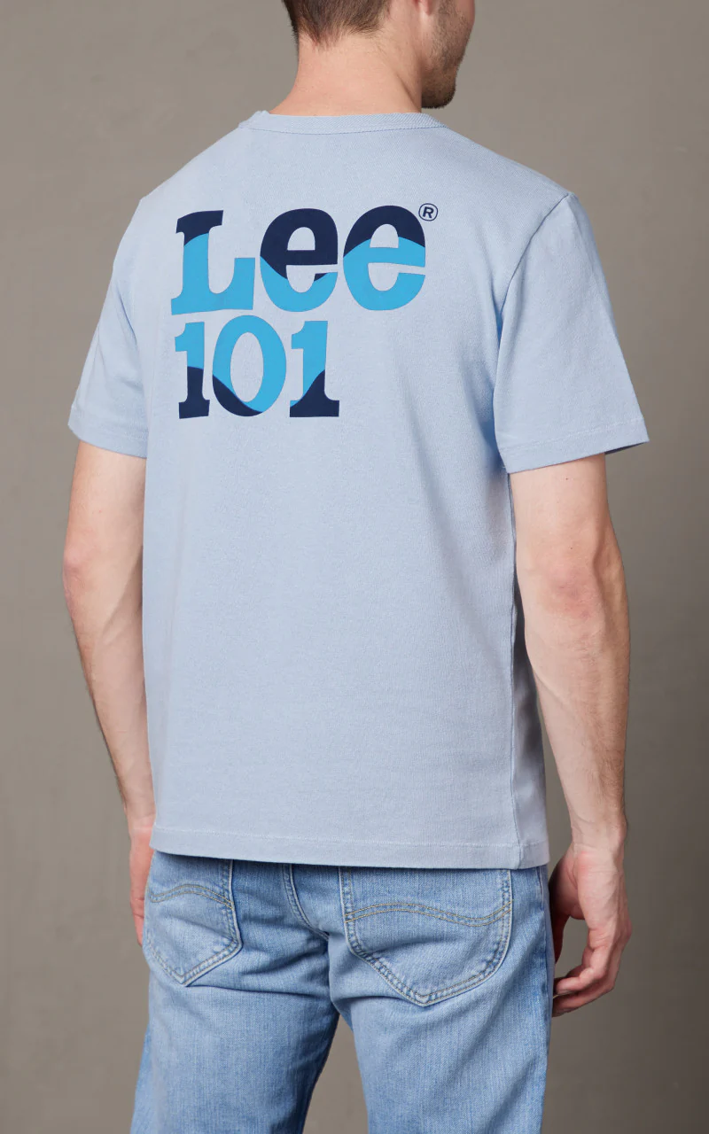 Lee 101 101 Tee Light Blue - Image 2