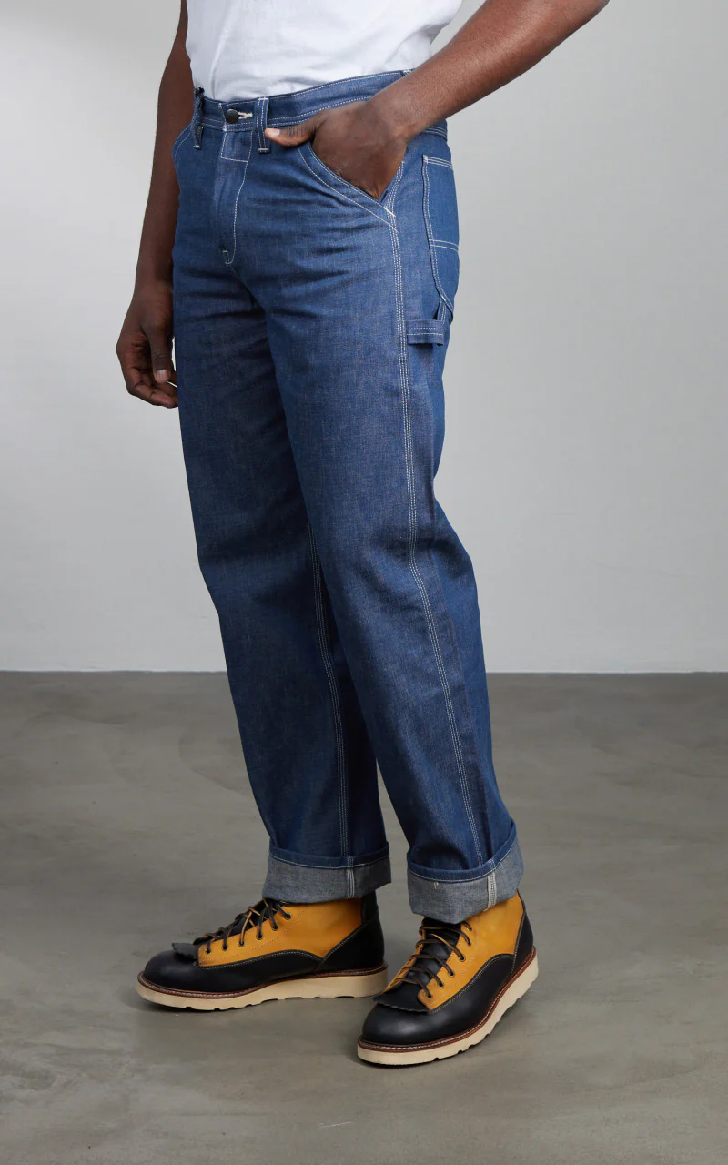 Lee 101 101 Workwear Carpenter Pant Raw Blue - Image 4