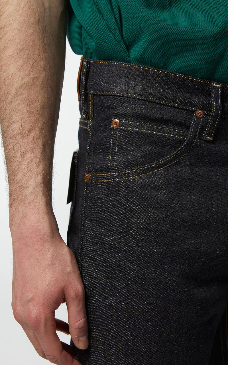 Lee 101 101 Z Jeans Dry Cotton Linen Selvedge Denim 14oz - Image 8