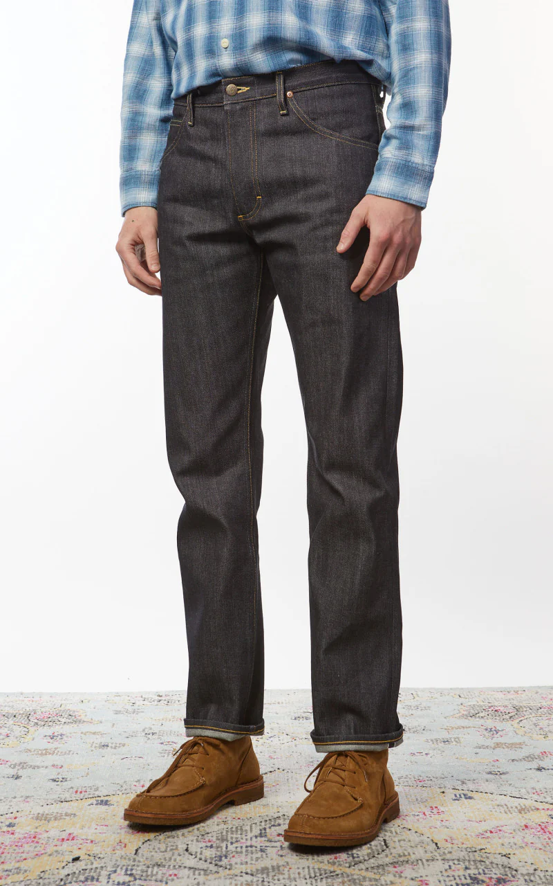 Lee 101 101 Z Jeans Dry Indigo Selvage 13.75oz - Image 4