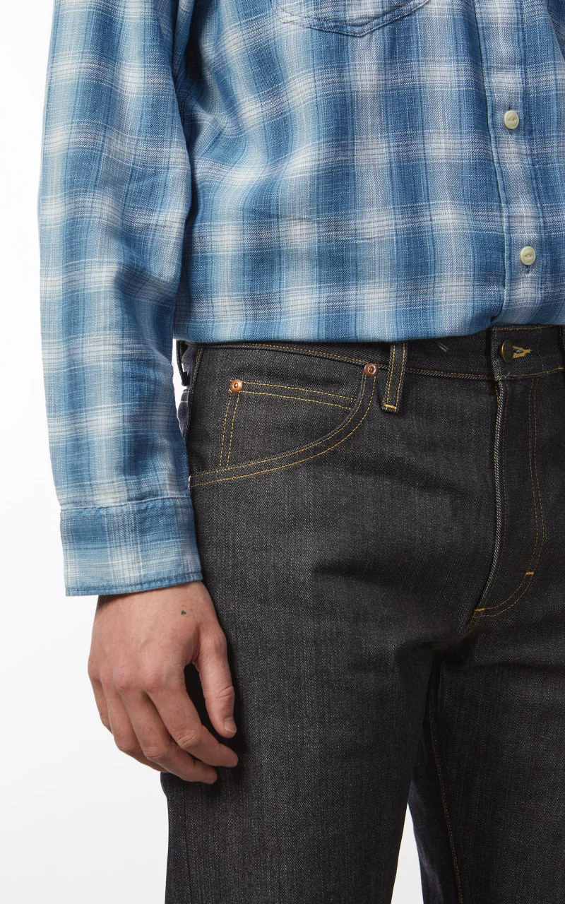 Lee 101 101 Z Jeans Dry Indigo Selvage 13.75oz - Image 8