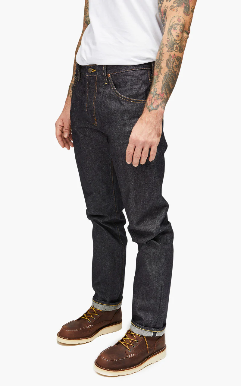 Lee 101 101 Z Jeans Dry Selvedge Indigo 13.75oz - Image 3