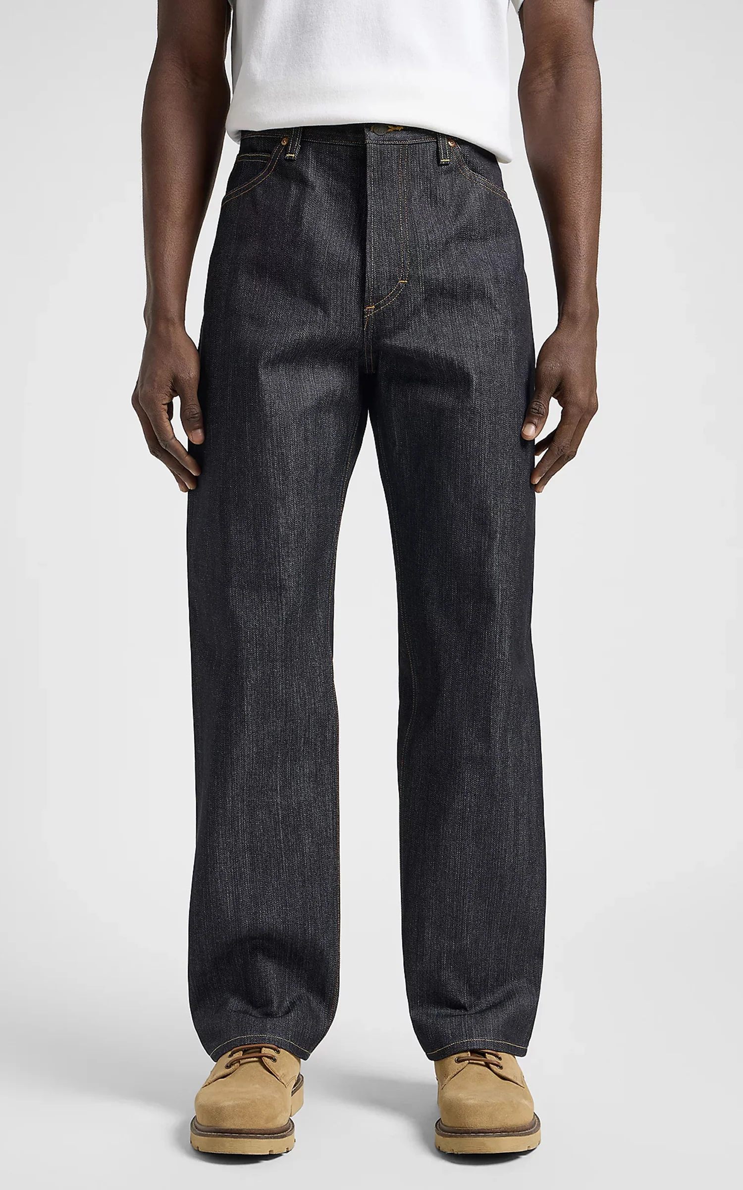 Lee 101 101 R Relaxed Jeans Dry Selvedge Indigo 14.75oz - Image 3