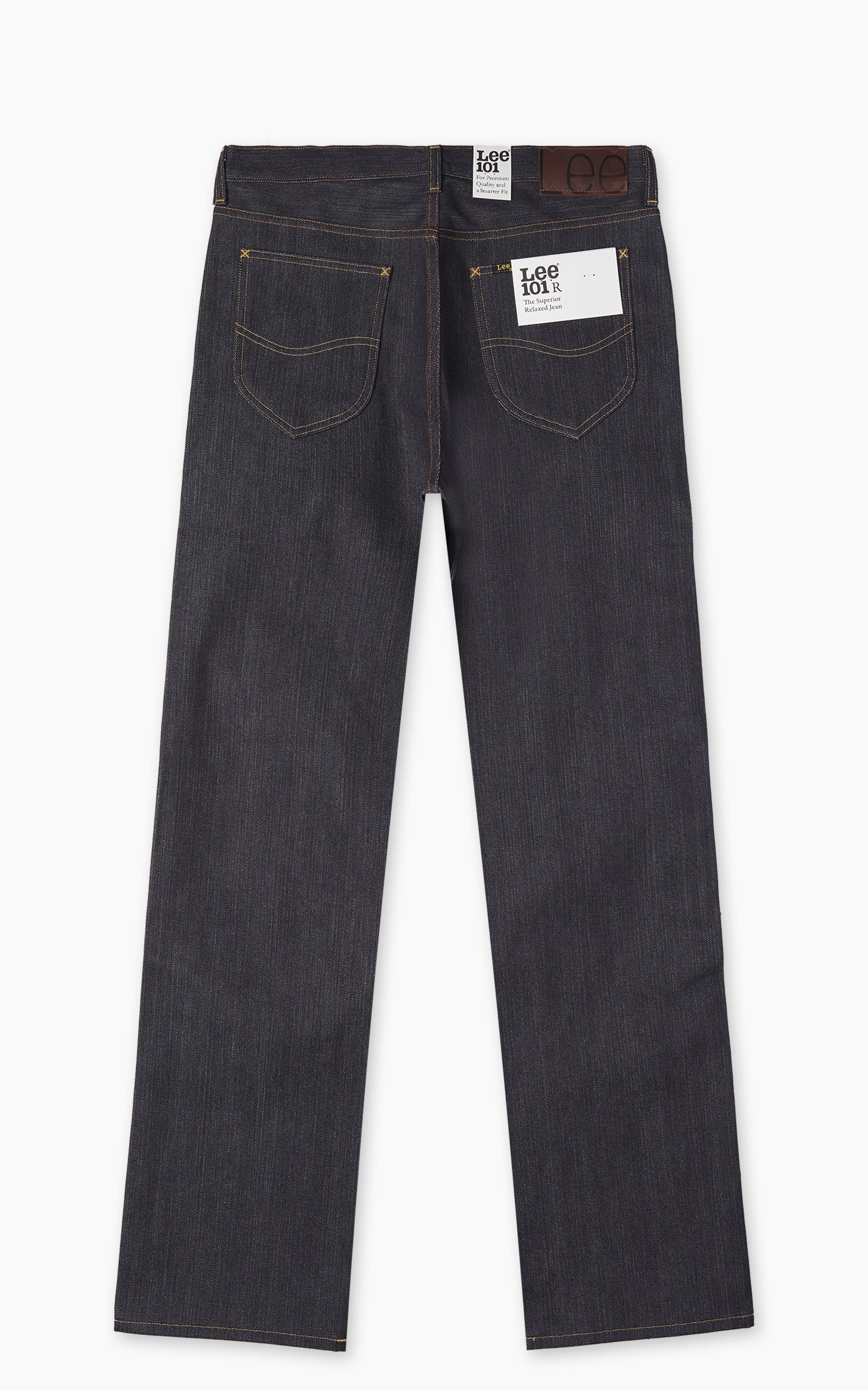 Lee 101 101 R Relaxed Jeans Dry Selvedge Indigo 14.75oz - Image 7
