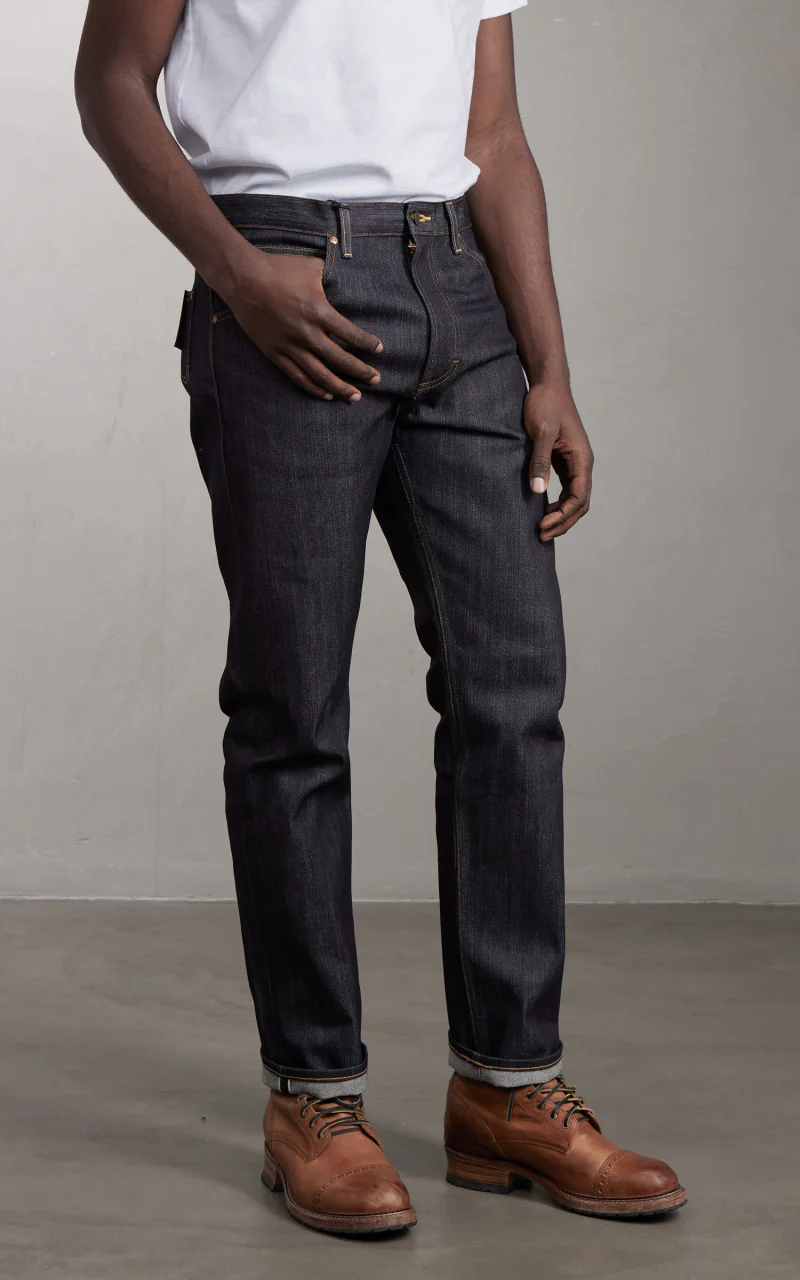 Lee 101 101 Z Jeans Dry Selvedge Indigo 14.75oz - Image 3