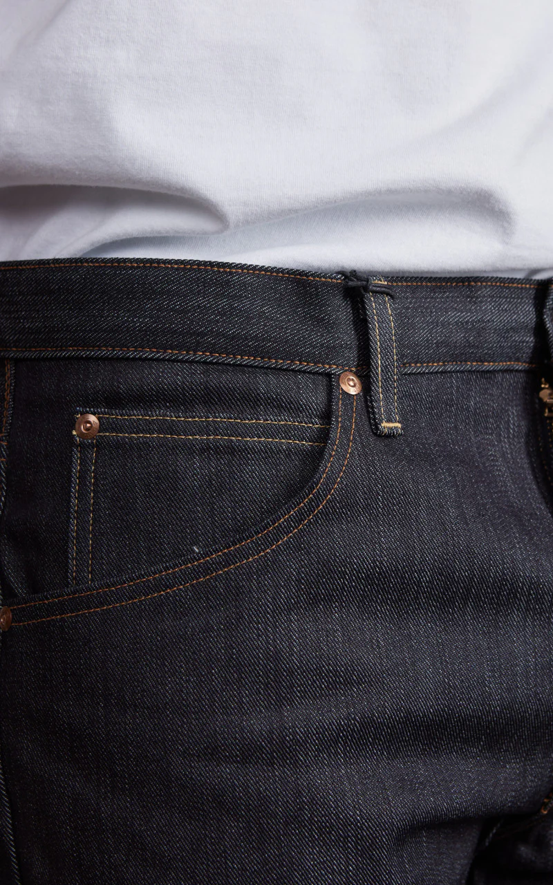 Lee 101 101 Z Jeans Dry Selvedge Indigo 14.75oz - Image 4