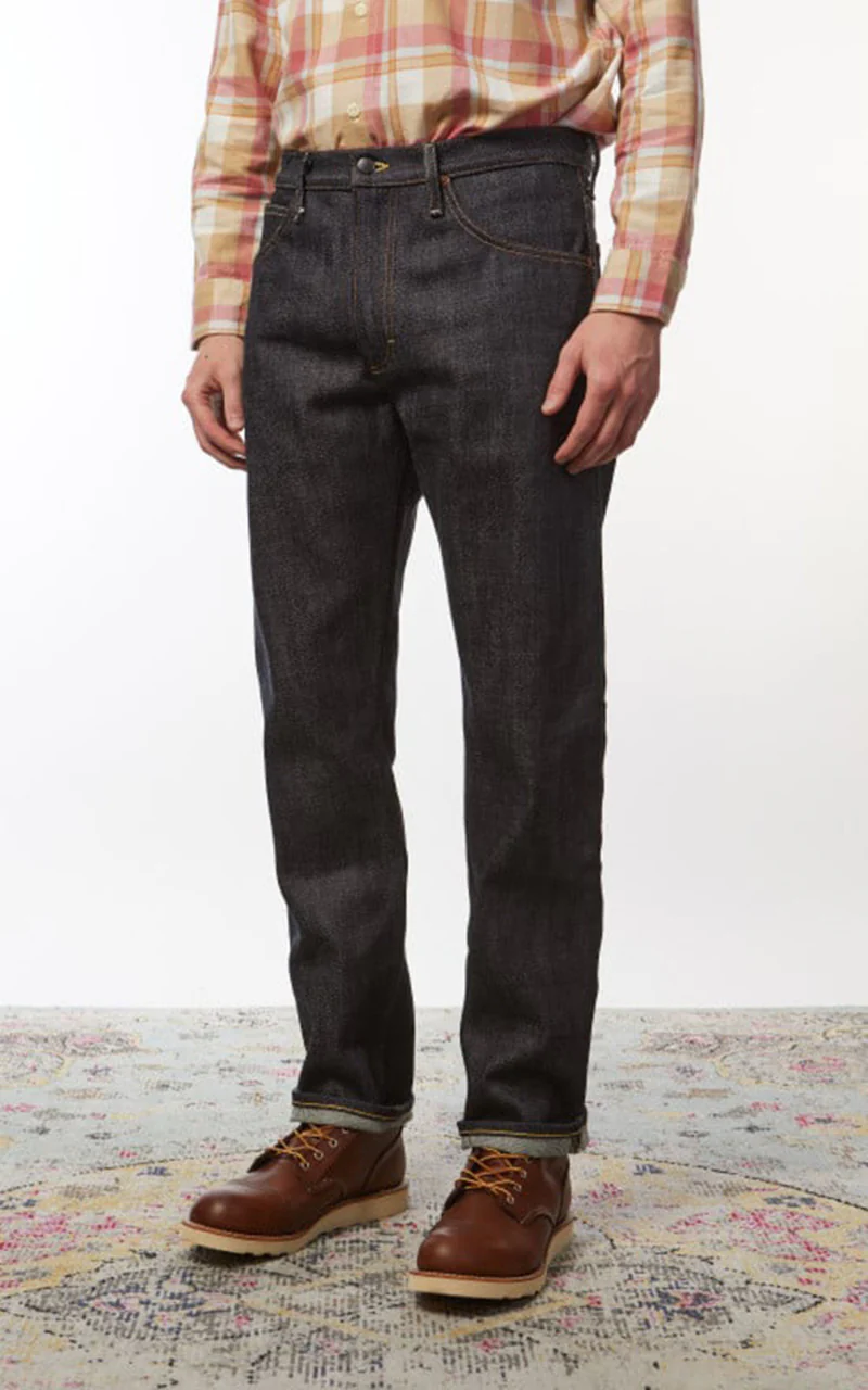 Lee 101 101 Z Jeans Dry Selvedge Indigo 21oz - Image 3