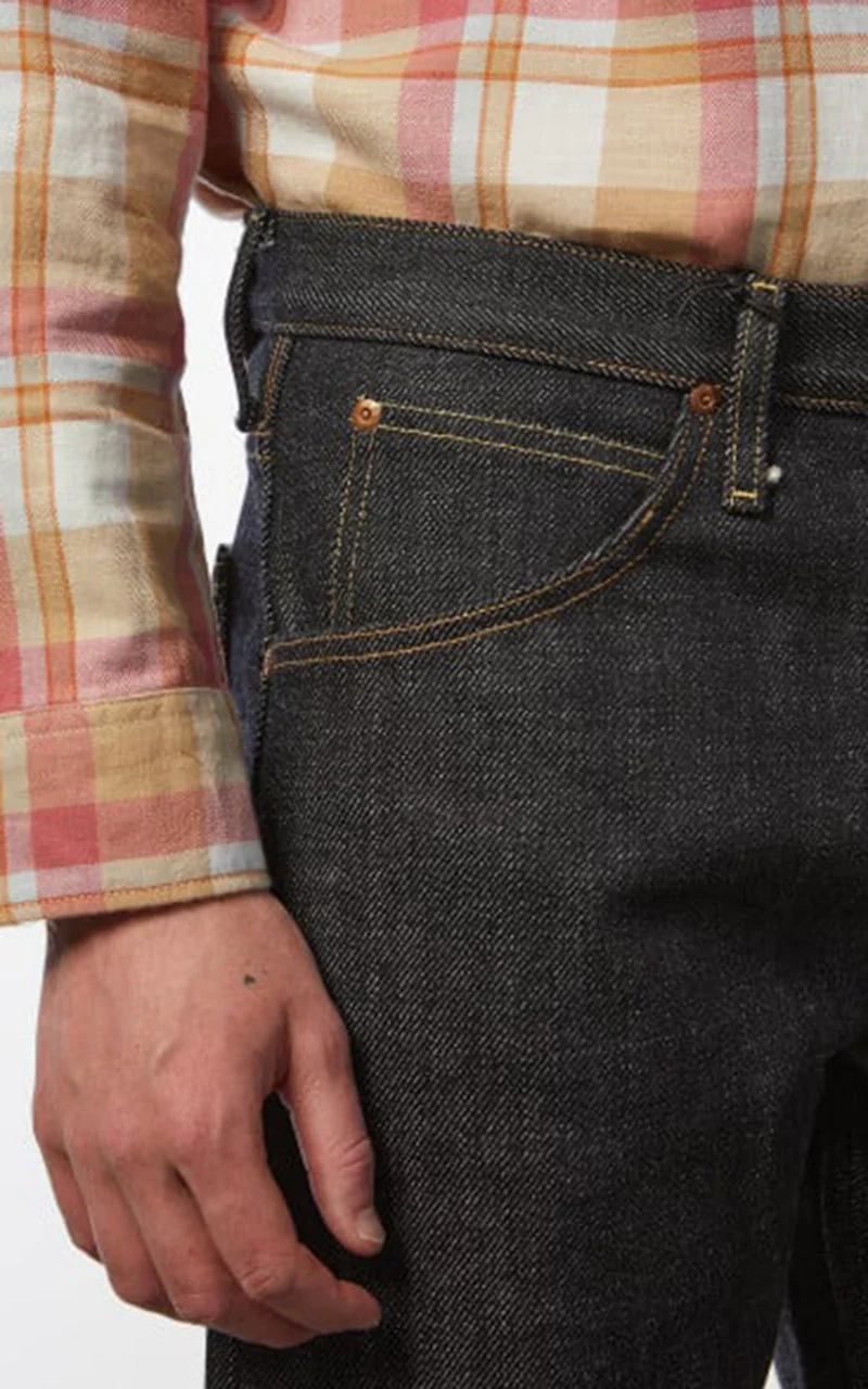 Lee 101 101 Z Jeans Dry Selvedge Indigo 21oz - Image 4