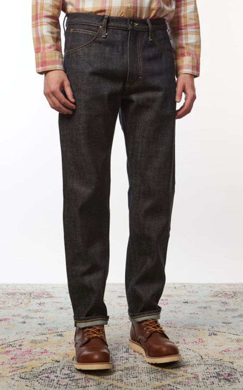 Lee 101 101 Z Jeans Dry Selvedge Indigo 21oz - Image 5