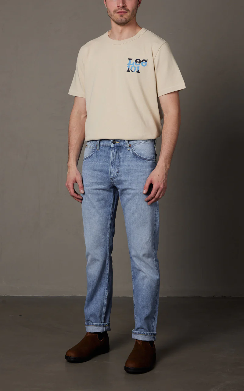Lee 101 101 Z Jeans Selvedge Denim Lakehouse - Image 2
