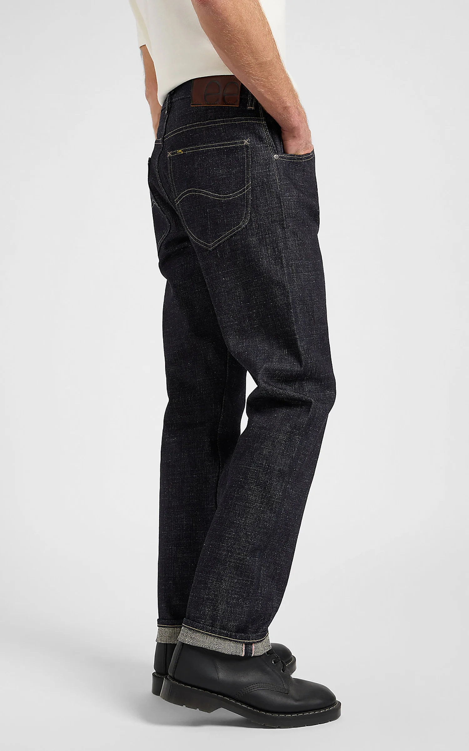 Lee 101 101 Z Jeans Selvedge Dry Heavyweight Blue 17oz - Image 9