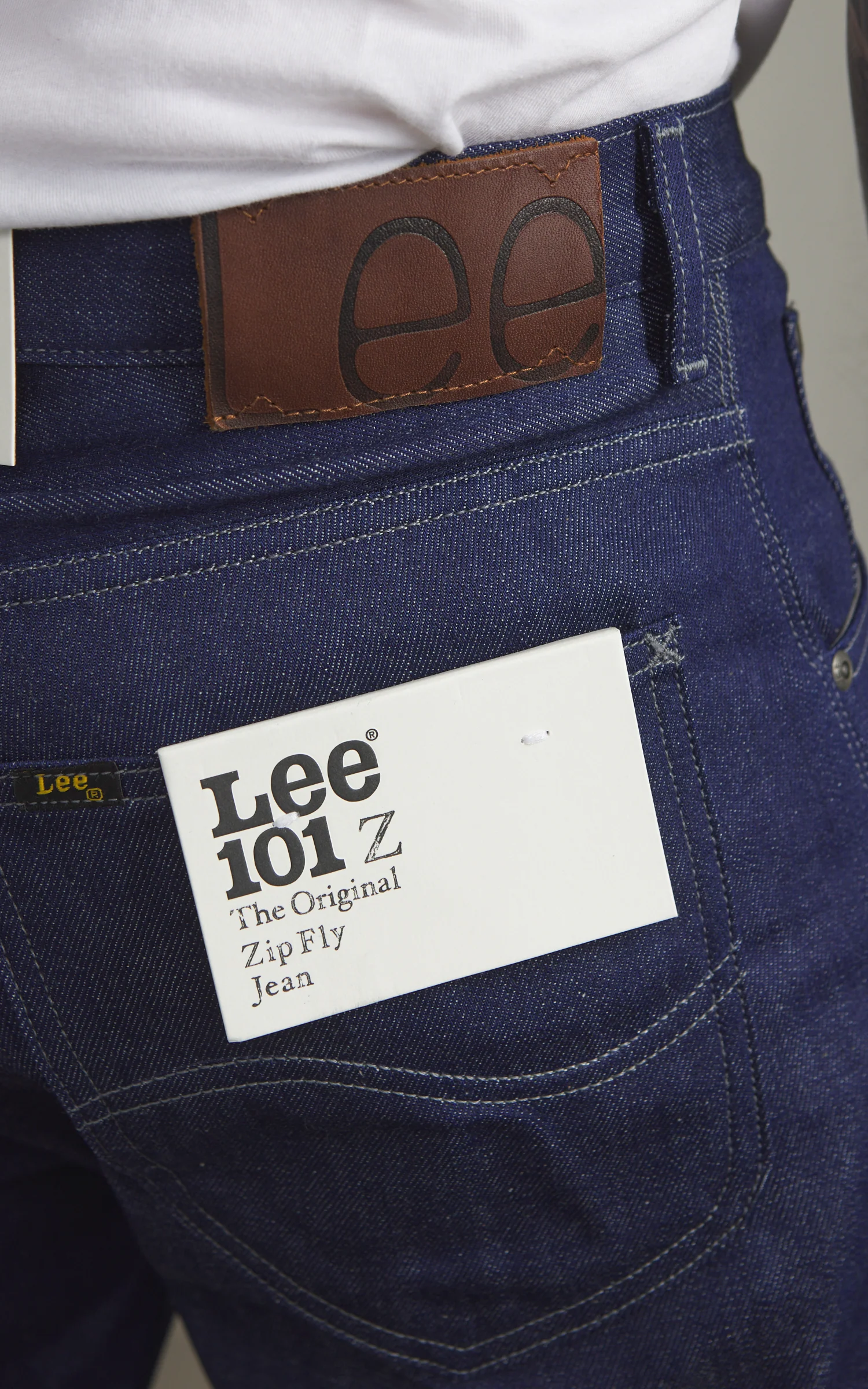 Lee 101 101 Z Regular Jean Selvedge Dry Red Cast 11.5oz - Image 5