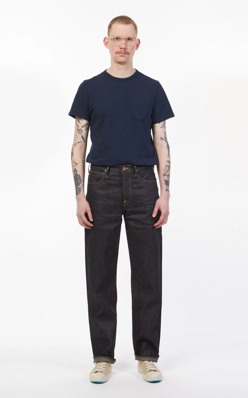 Lee 101 131 Cowboy Pant Dry Indigo 14oz - Image 3