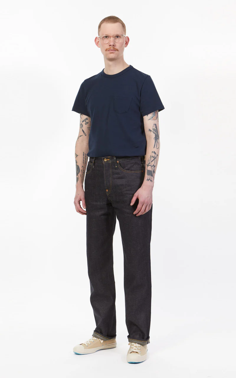 Lee 101 131 Cowboy Pant Dry Indigo 14oz - Image 4