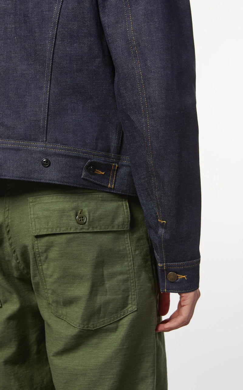 Lee 101 50s Rider Jacket Dry Indigo 13oz - Image 9
