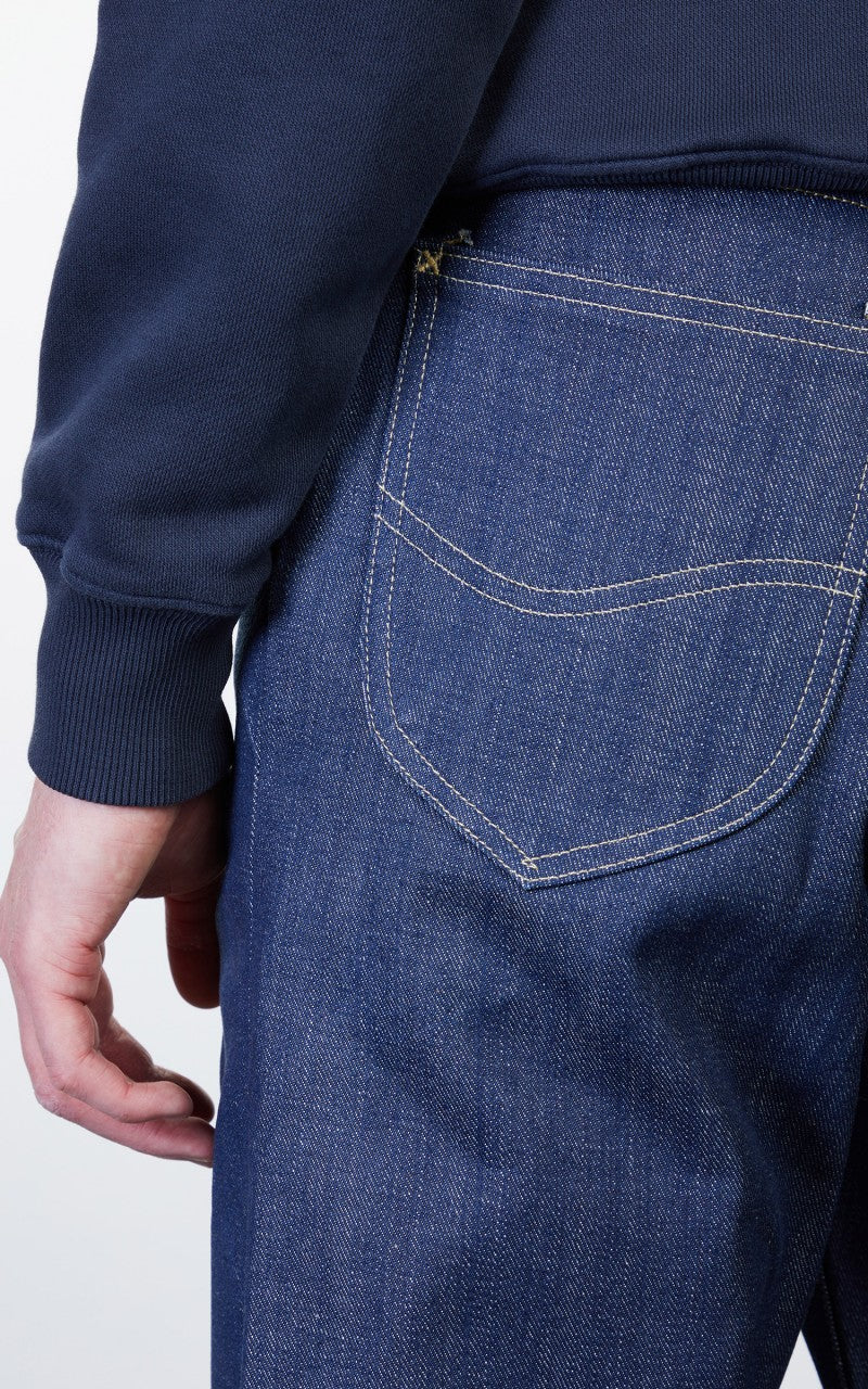 Lee 101 50s Rider Jeans Dry Selvage Natural Indigo 13oz - Image 7